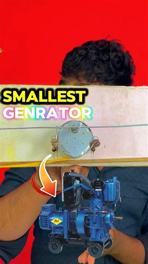 Smallest Genrator vs All Electronic items #synchronousmotor #Genrator