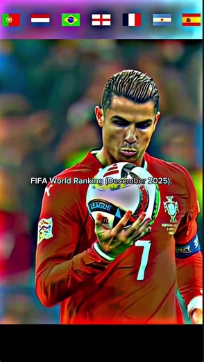 FIFA WORLD RANKING🔥 (December 2025) #soccer #football #footballtiktok #foryoupage #edit @Soccer X