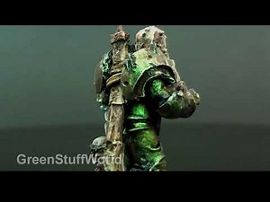 Chameleon Paints Tutorial 5 Painting by Brush, adding inks and highlights (English)