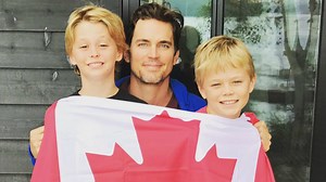 Matt Bomer Shares Rare Photo of Sons in Celebration of Canada Day