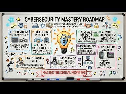 The ONLY Cybersecurity Roadmap You Need (Stop Wasting Time on Fluff!) 🚀