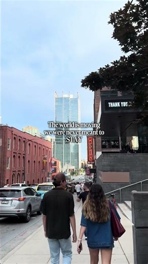 The world is moving we were never meant to stay