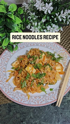 🍜 SPICY & SAUCY RICE NOODLES 🔥 | Easy Rice Noodles Recipe