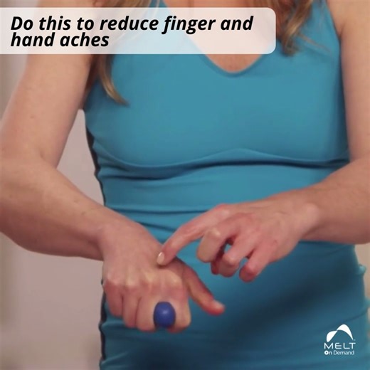 Stiff fingers??? Not after this MELT treatment. Watch the full five minute treatment on MELT On Demand. The Arthritis Hand Treatment is perfect for anyone who suffers from arthritis, carpal tunnel, trigger finger, or individuals who have repetitive hand activity (we're talking to all you rock climbers, musicians, and gardeners out there). Sign up for MELT On Demand today and get access to hundreds of treatments today: https://bit.ly/3HHigXQ | MELT Method