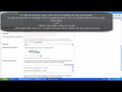 Como crear una cuenta de Youtube gratis y facil !!!