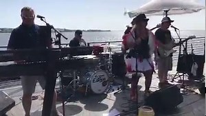 From The Edge Band is making their debut performance at the Village tonight until 9 pm! Come join us for music, dining and the sunset ! Happy July 4th! | Fishermen's Village