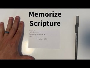 The BEST Way to Memorize Scripture