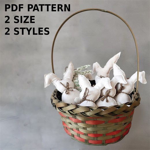 Bunny Pattern to Sew - Etsy