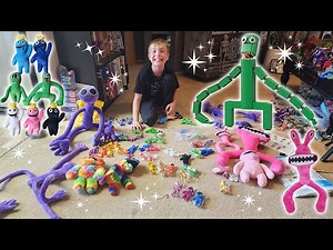 New Rainbow Friends Toys! Plushies, Action Figures, & Legos!