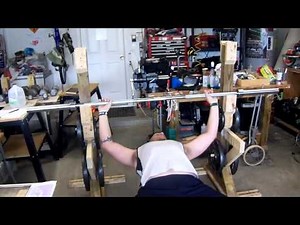 Homemade Bench Press and Squat Rack
