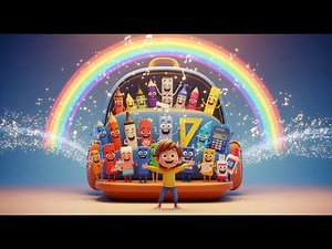 My Backpack Started to Sing | Fun Kids Song and Rhyme 🎒🎤