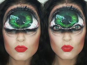 CYCLOPS big eye Facepaint!!