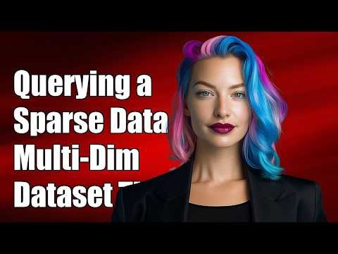 Querying a sparse multidimensional dataset
