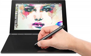 How To Use The Pen   Notepad - Lenovo Yoga Book - Duo Tablet