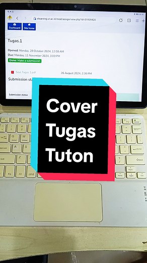 Cara Membuat Cover Tugas Tuton Universitas Terbuka