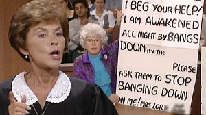 On the first episode of Judge Judy ever (1996), Michelle and Edgar are suing their neighbor Mia for having a noisy radio. #waybackwednesday | Judge Judy