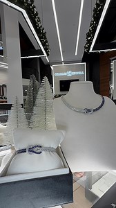 This season’s dream gift: the diamond and sapphire Hercules knot bracelet and necklace @charleskrypell 💙 | Charles Krypell Fine Jewelry