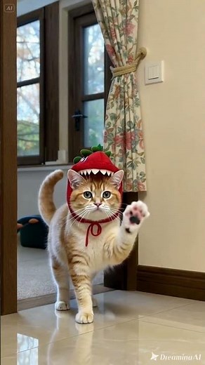 bye bye cat 🙀 #funny #cat #funnyvideo #cute #fun #cats