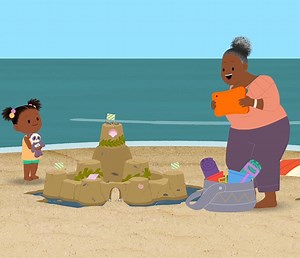 It's Time to Build a Sandcastle - Cbeebies