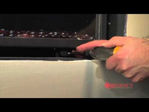 How to Clean the Glass on Regency Horizon® HZ30E/HZ40E Gas Fireplaces