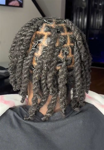 Two Strand Retwist for Locs: Styled by Trina