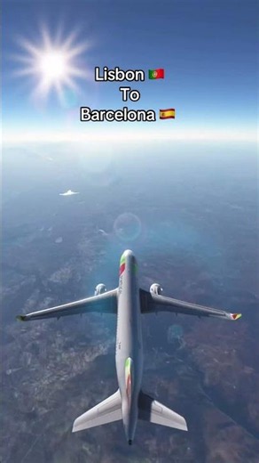 Lisbon 🇵🇹 to Barcelona 🇪🇸 #msfs #aviation
