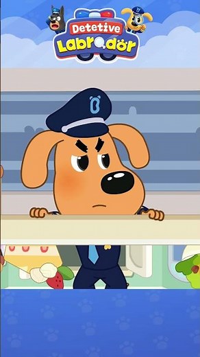 Juntinhos Sempre, Turminha! #shorts #DetetiveLabrador