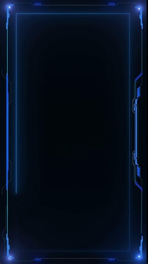 #Blue #Neon #Light and #Electricity #Frame Banner Background