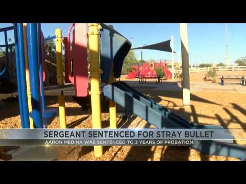 Sahuarita Police sergeant sentenced after stray bullet struck Marana park