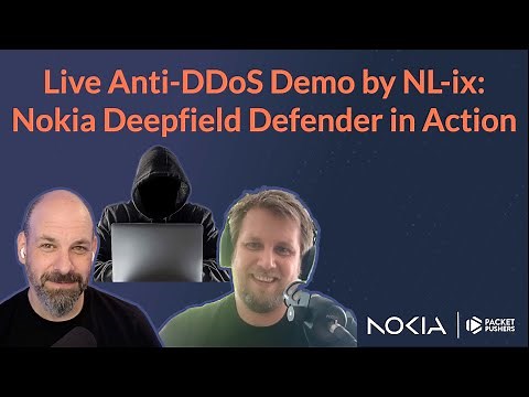 Live Anti-DDoS Demo by NL-ix: Nokia Deepfield Defender in Action