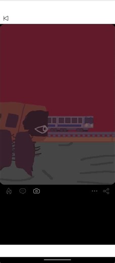 run away from the train creature (sodor fallout thing)