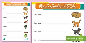 Phonics Worksheet (Read and Write)