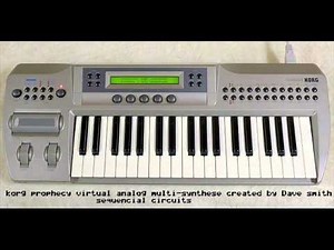 korg prophecy virtual analog synthesizer