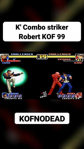 K' Combo Striker - KOF 99 Combos Revealed