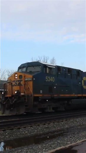 CSX intermodal speeds by Conneaut Station