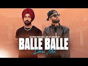 Balle Balle (Desi Mix) - DJ Nick Dhillon ft Diljit Dosanjh | Lyrical Video | New Punjabi Songs 2025