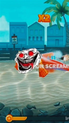 #🐊🔥HUNGRY SHARK EVLOTION GAME PLYA NOOB SHARK💥VS🔥PRO SHARK TO LAND CROSS KHATRNAK FIGHT LESS GO IN 🎮