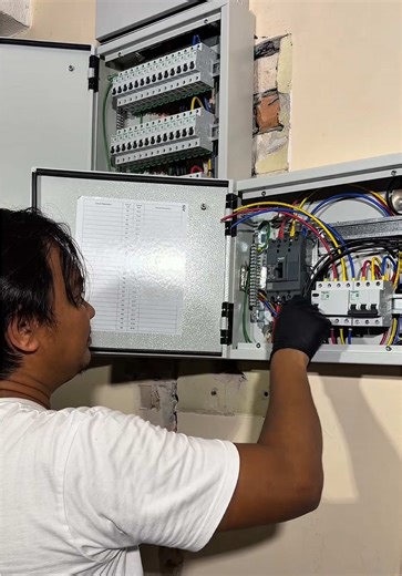 Project Wiring for Independent 3 Phase Bungalows