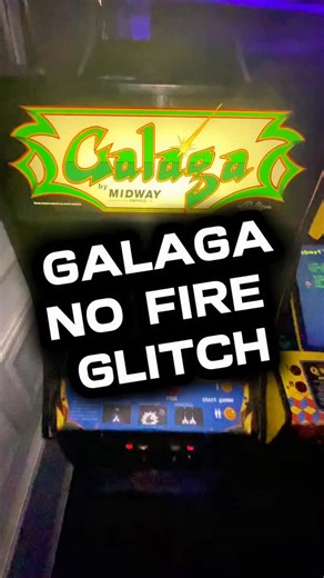Till Paris on Instagram: "Galaga No Fire Glitch, by request! It works!! The Galaga no-fire cheat starts on stage one. Clear every alien except the two blue bees on the left. Stop shooting and dodge patiently. After five to ten minutes, they stop firing entirely. From then on, nothing shoots for the rest of the game, allowing you to rack up impressive high scores."