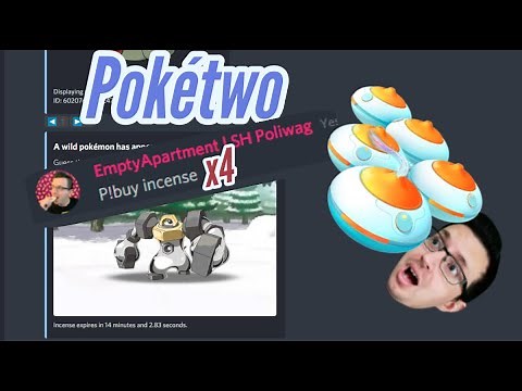 Poketwo - Dropping 4 Incenses At The Same Time! [Pokemon Celebration] Discord Bot