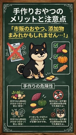 【注意！】愛犬への手作りおやつのメリットと注意点 #犬の健康 #犬の豆知識 #shorts
