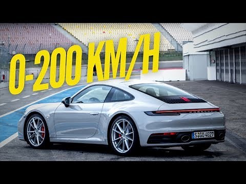 Porsche 911 992 Carrera S : 0-200 km/h !