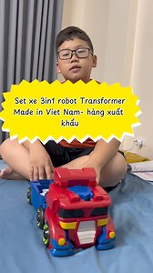 Robot transformer - Hàng nobox- VNXK #2xx | Khoai Tay's House - sách truyện đồ chơi cho bé