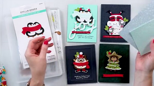 Merry Mischief with Spellbinders – Quirky, Cozy & Christmas-Ready!