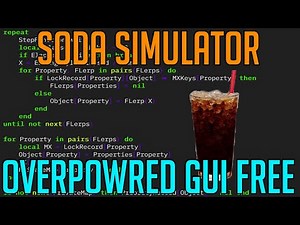 SODA SIMULATOR | HACK/SCRIPT | EASY AUTOFARM GUI