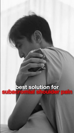 3/3 Self-Help for Subacromial Shoulder Pain