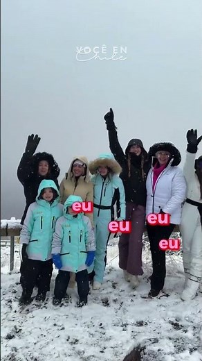 PRIMEIRA VEZ VENDO NEVE NO CHILE 🇨🇱❄️ | O sonho finalmente aconteceu!