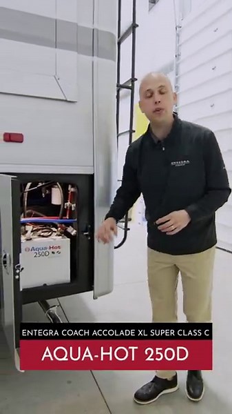 Aqua Hot 250D - Accolade XL Super Class C Motorhome - Top 10 Features & Benefits - Entegra Coach
