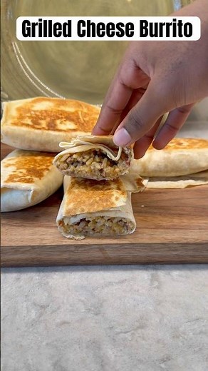 How to make Grilled Cheese Burrito!!!