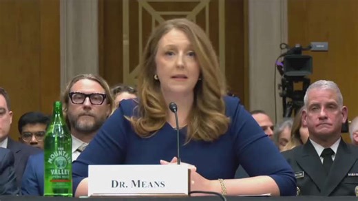 US surgeon general nominee says she backs vaccines with consent